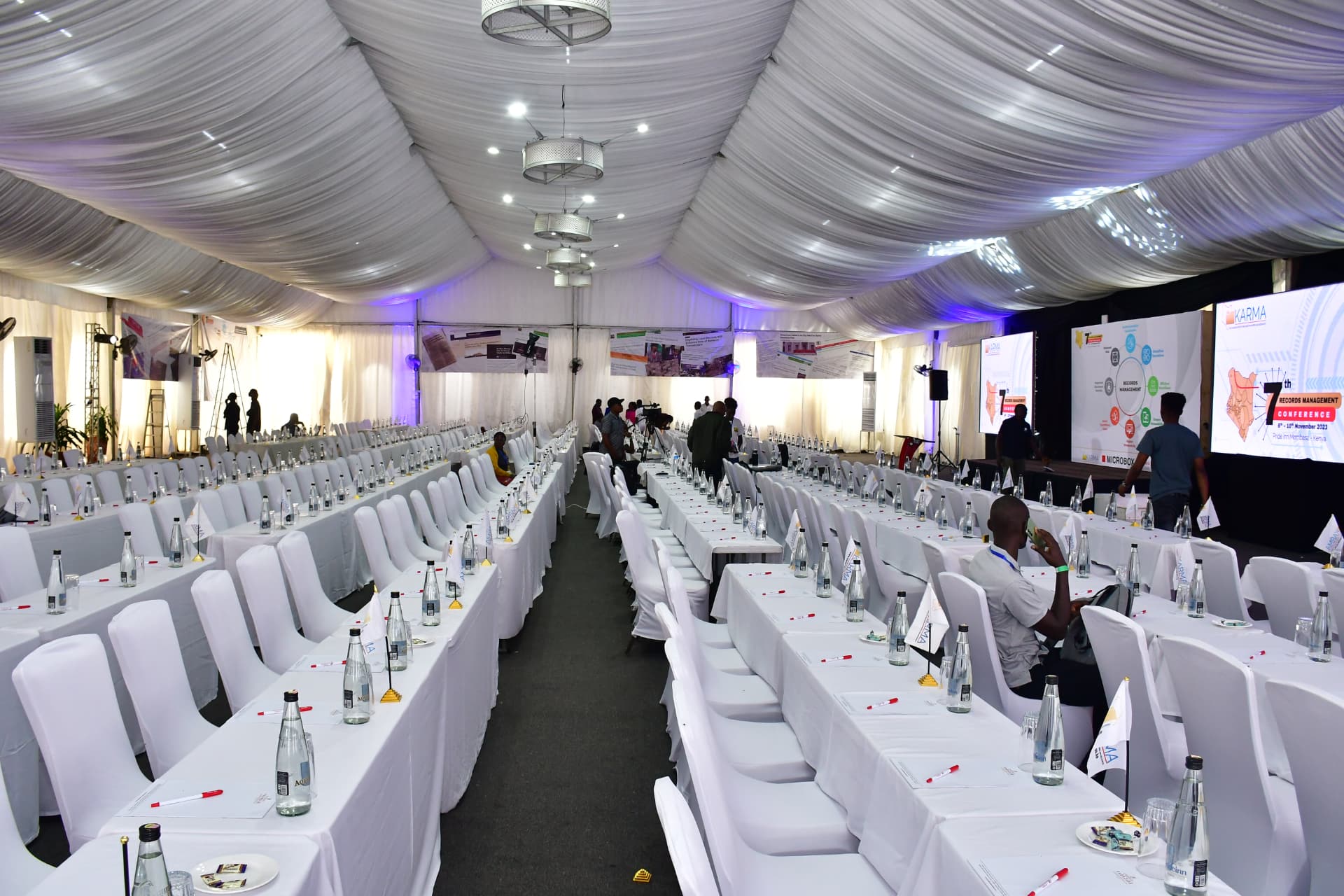 Grey Apple Events production photography
